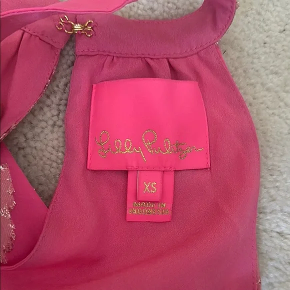 Lilly Pulitzer Pink Maxi Dress - Picture 2 of 4